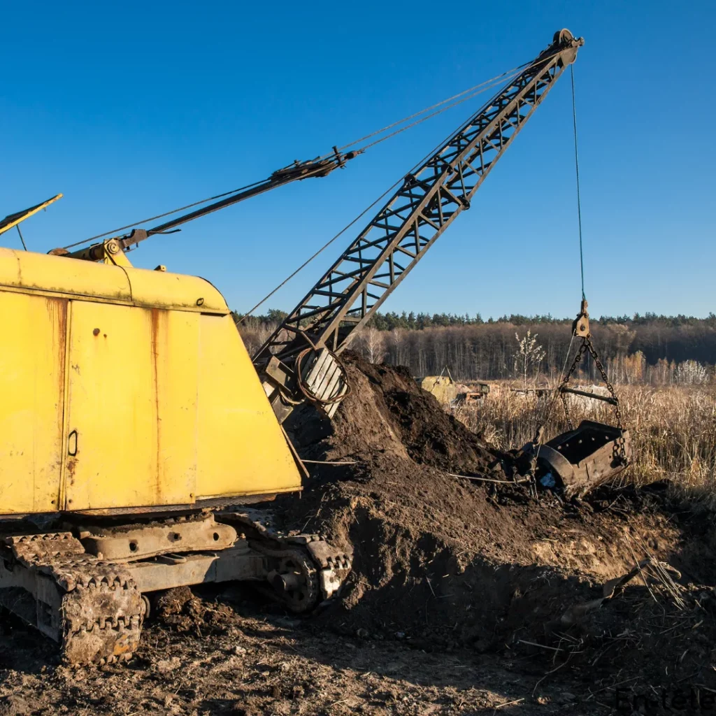 extraction dragline 17